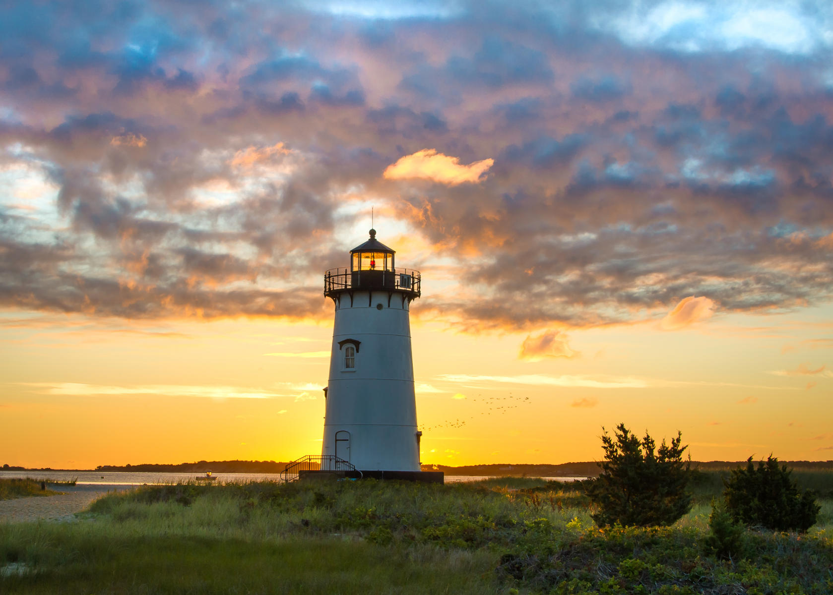 Sunrise at the Edgartown Lighthouse
