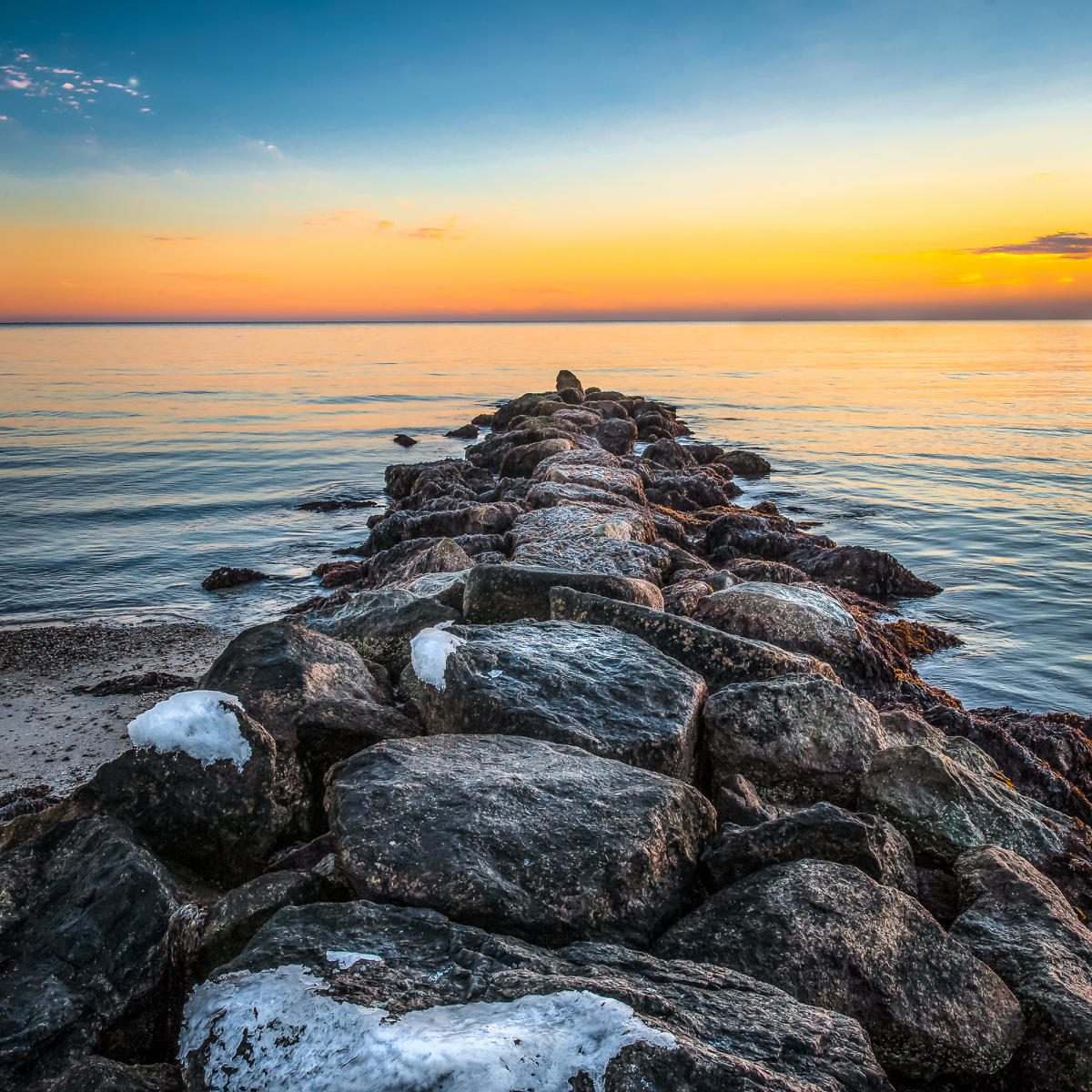 OB Jetty in Winter