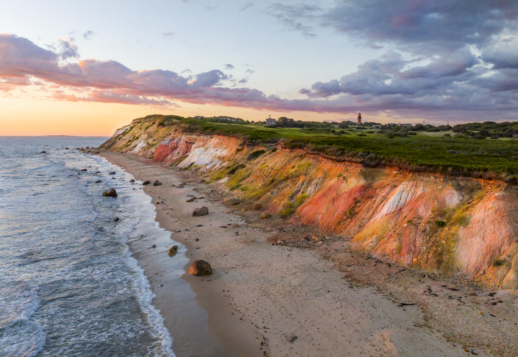 Colorful Aquinnah Cliffs