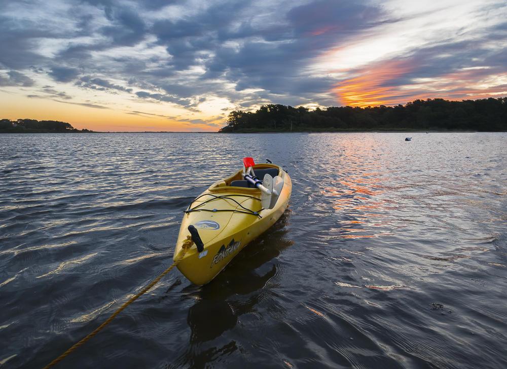 Yellow Kayak
